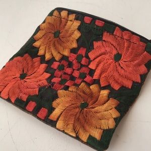 Guatemala embroidered change purse